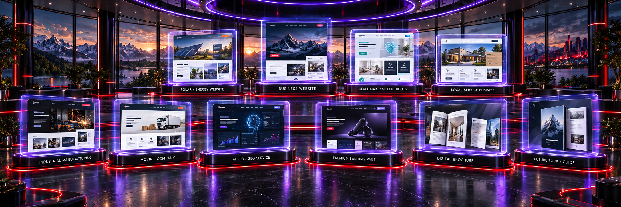 Solar & Energy Website template prikaz